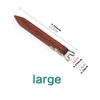 DIY Pottery Tools Handmade Pottery Sculpture Ring Foot Scraper Ceramic Modeling Wooden Handle Clay Extruder Tool