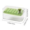 Press Type Ice Cube Maker With Storage Box Ice Bucket Food Grade Summer Ice Cube Tray  Kitchen