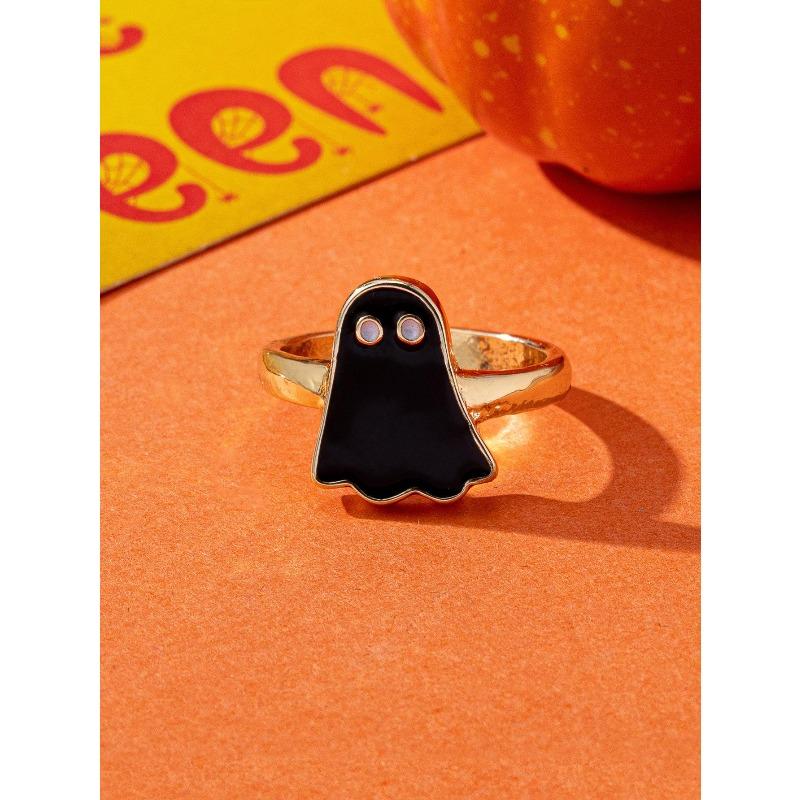 Women'S Halloween Fashion A Variety Of Minimalist Niche Designs Ghost Earrings Party Party