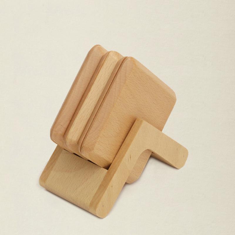 Japanese Walnut Wooden Coaster Set 6pcs/Lot Solid Wood Heat Insulation Pad Round Square Shaped Tea Coffee Coasters Table Decor