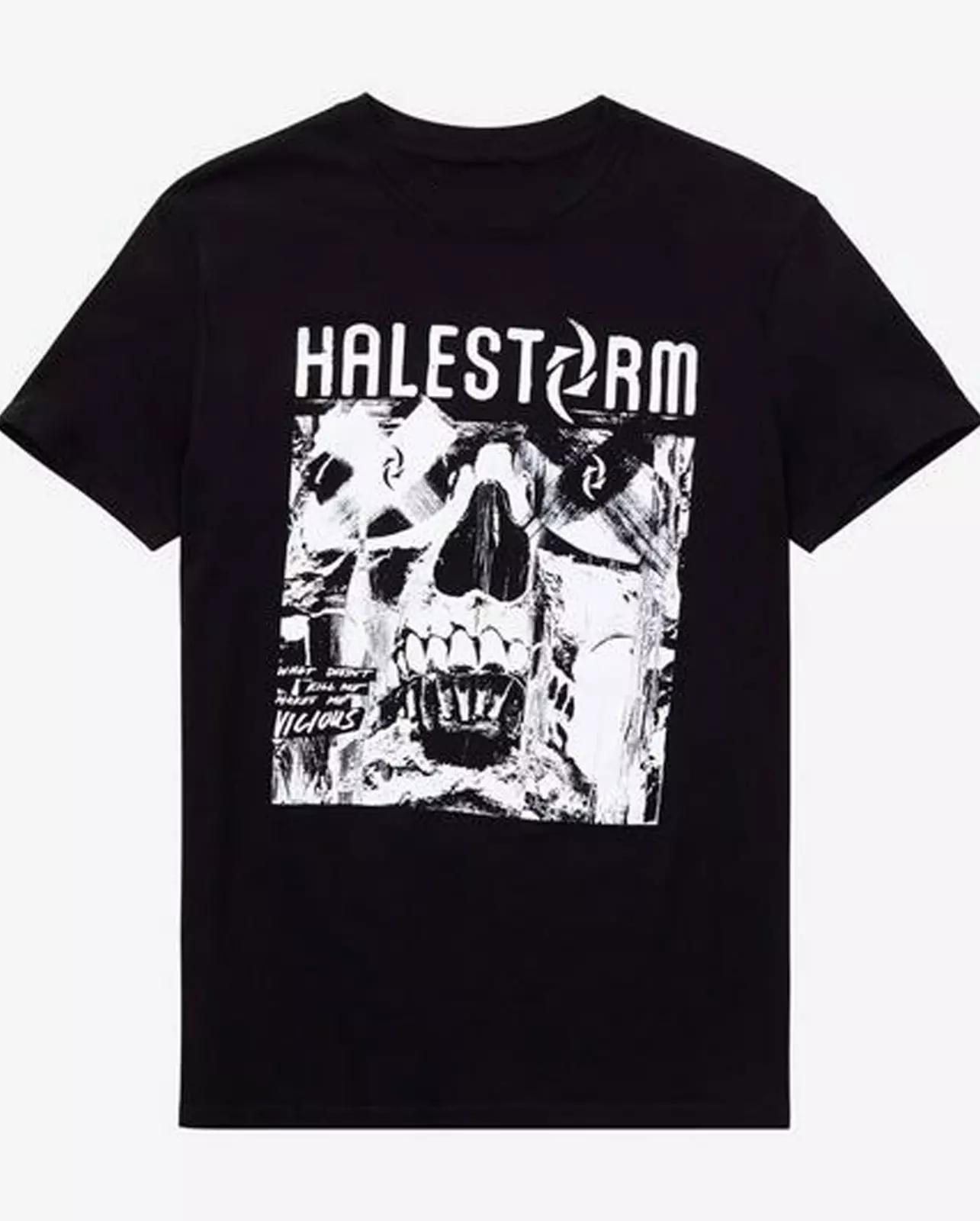 

NEW Halestorm rock band T-shirt black Unisex All sizes 2F120 L