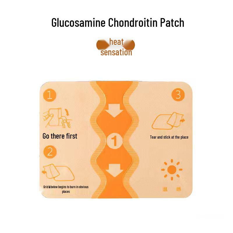 Universal Glucosamine Chondroitin Joint Patch - Mugwort Moxibustion for Shoulder, Neck, Lumbar & Knee with Warm and Cooling Sensation.