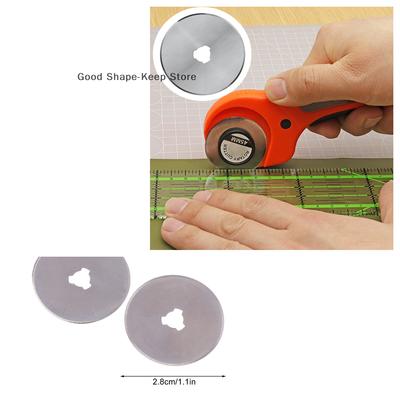 5/10Pcs 28MM Rotary Cutter Replacement Blade Round Quilting Cutting Blades for Fabric Sewing And Crafting