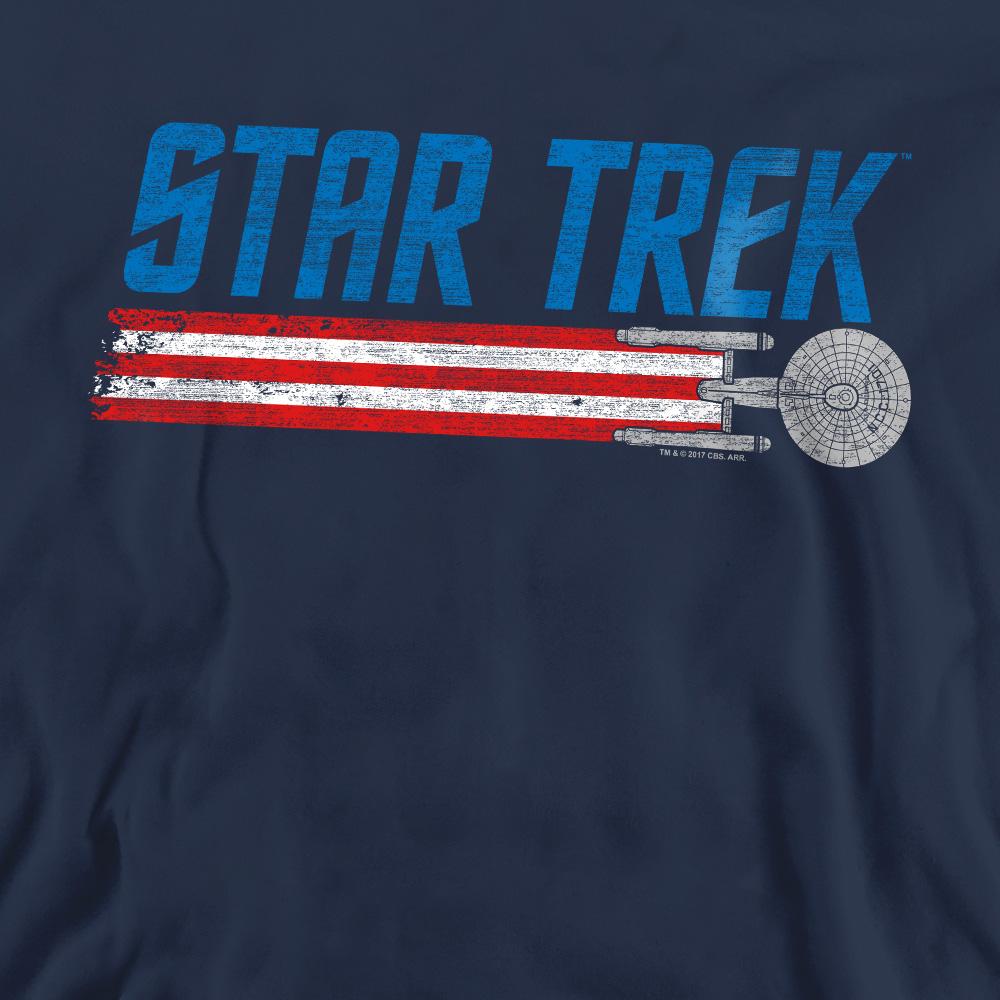 STAR TREK Unisex mikina pro dospělé Enterprise Americana