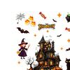 Static Glass Sticker, Halloween Window Clings, Reusable Electrostatic Decals, Haunted House Stickers for Glass Doors Windows, for Halloween Party