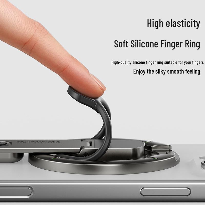 2025 MagSafe Double-Sided 360° Rotating Foldable Magnetic Phone Ring Holder