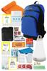 Disaster Prevention Mikata Disaster Prevention Goods Disaster Prevention Set Disaster Prevention Backpack for 1 Person Blue Emergency Backpack