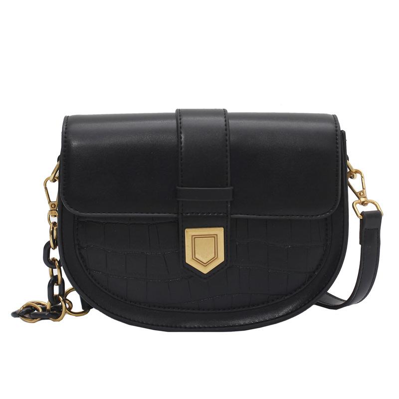 

Small Bag Women s New Fashion Messenger Bag Versatile Casual Bag чёрный