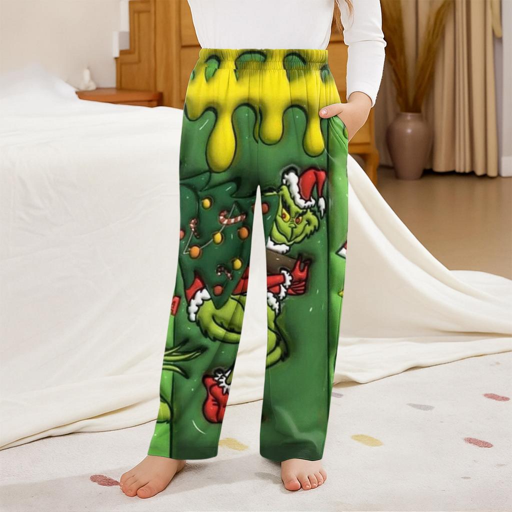 Fashionable Children's Versatile Pocket Sports Casual Pants