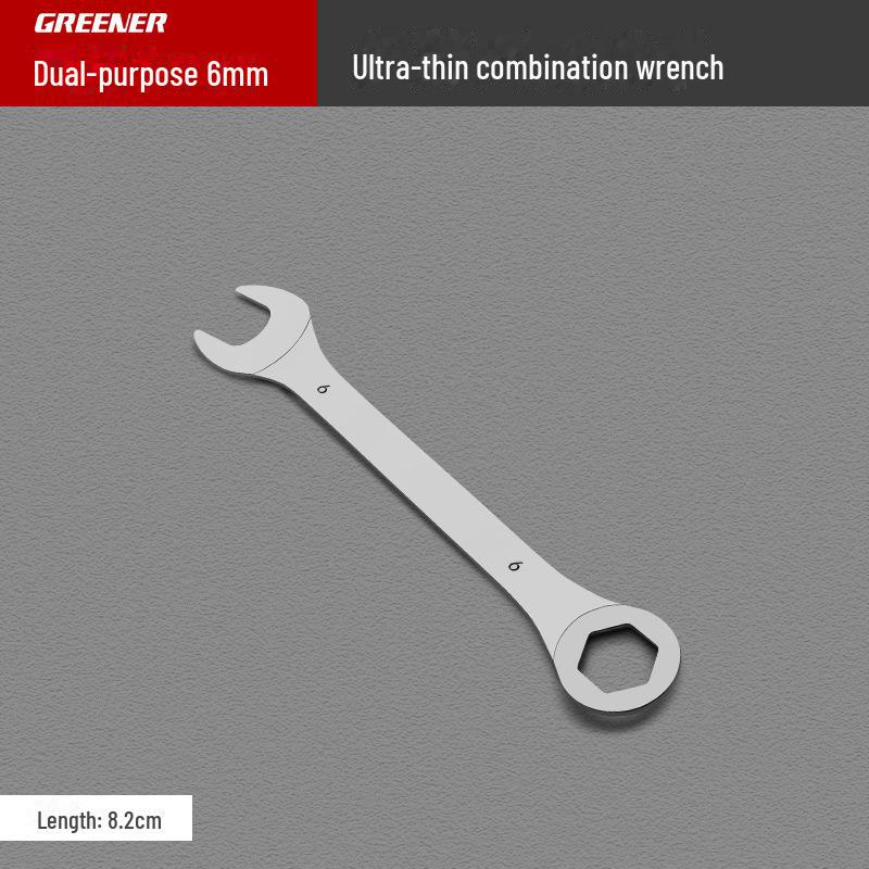 Green Forest Thin Open End Wrench Set: Complete Hardware Tool Set