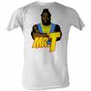 Mr. T Cartoon T White T-Shirt