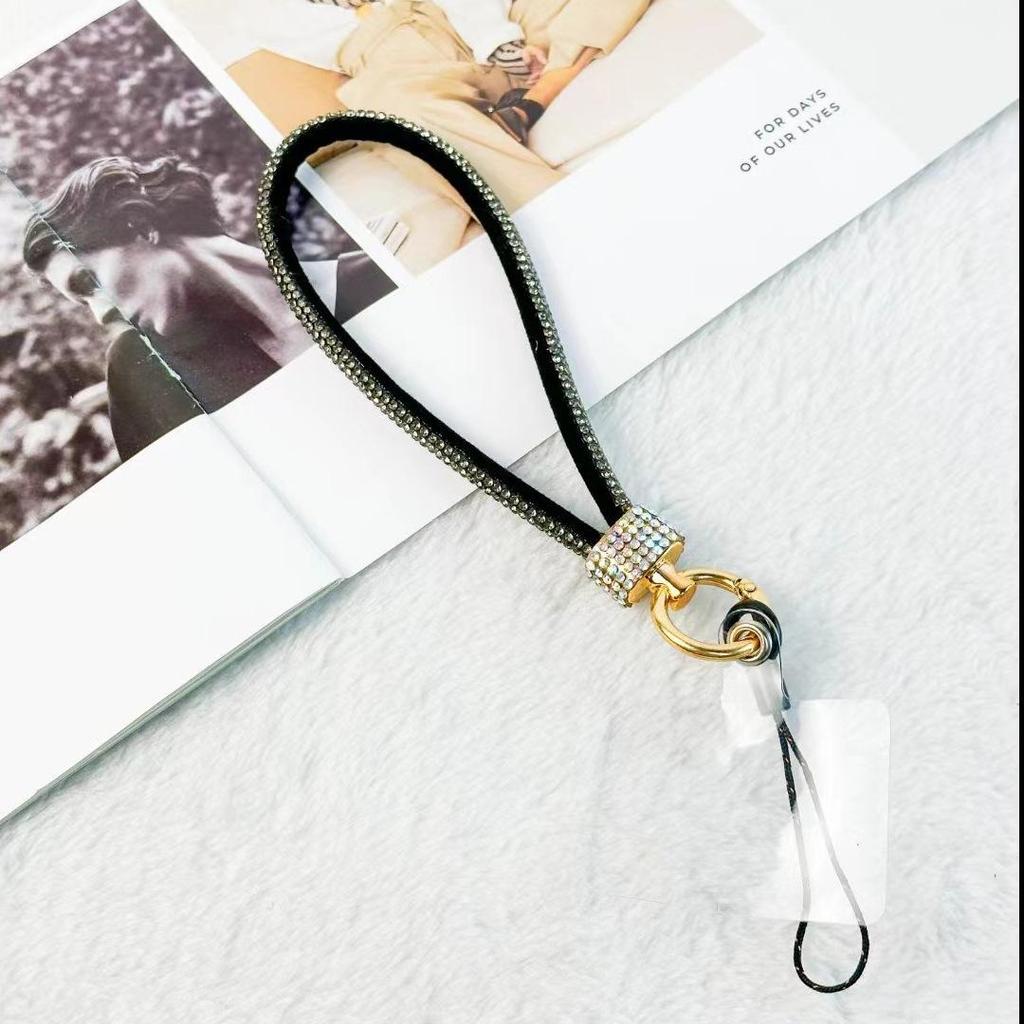 Luxury Rhinestone Mobile Phone Lanyard Bracelet