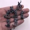 1:72 4D Zusammenbau Soldatenmodell Kunststoff Kleiner Soldat Verschiedene Formen Sandtischmodell Spielzeug