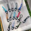 Neues 7-adriges Lanyard Schlüsselband, Anti-Verlust Handgelenk-Hängehaken, Multifunktionaler Dreiecks-Karabinerhaken für Outdoor-Camping