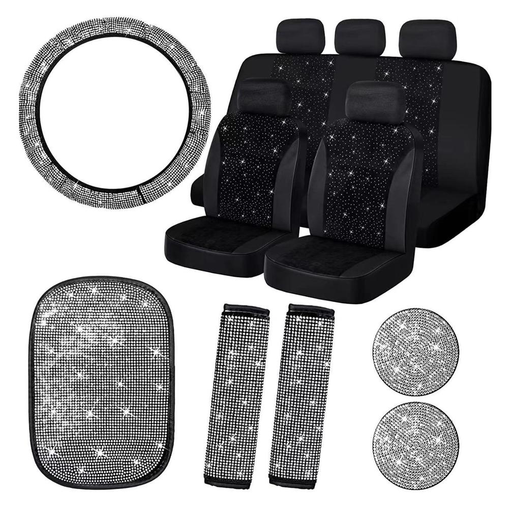 15 daļiņu Bling automašīnas piederumu komplekts