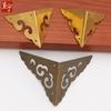 Double-Sided Copper Corner Protectors for New Chinese Style Furniture and Luggage