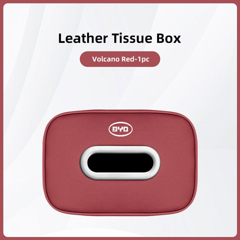 High-capacity Car Interior Tissue Box Kleenex Storage Bag Accessories For BYD Tang F3 E6 Atto3 Yuan Plus Song Max F0 G3 I3 Ea1
