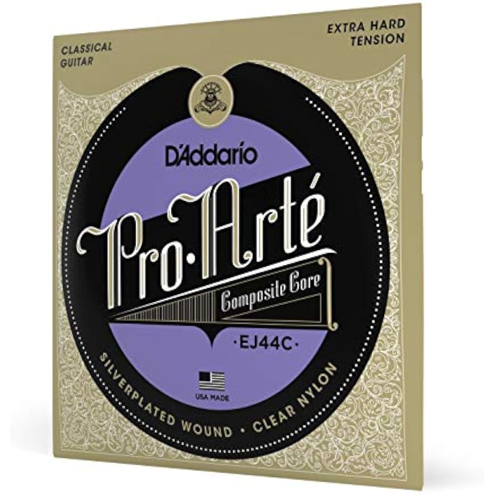 D Addario Daddario Classical Guitar Strings Pro Arte Hardy Composite Extra Hard EJ44C [Domestic G...