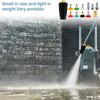 Pressure Washer Tip Turbine Nozzle with 1/4inch 3/8inch Quick Connector Brass Rotating Turbine Nozzle Set with 7 Spray Nozzle