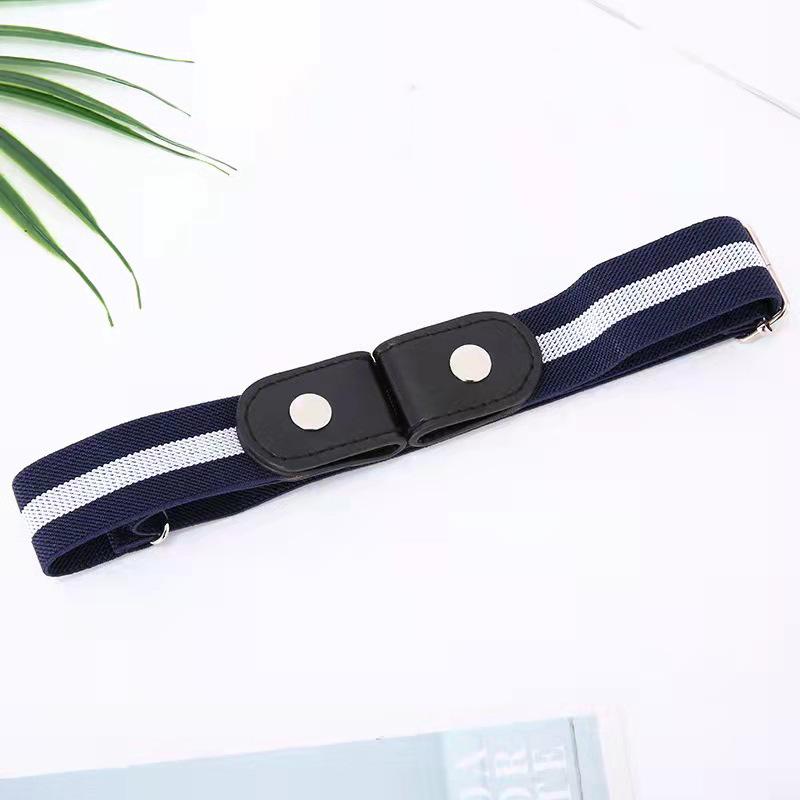 

Women s Punch-free Decorative Style Lazy Belt Versatile Jeans Invisible Elastic Without Marks and Elastic Student Belt 60-100cm