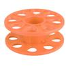 Durable Plastic Scuba Diving Compact Finger Spool Reel Diver Underwater Accessory Orange