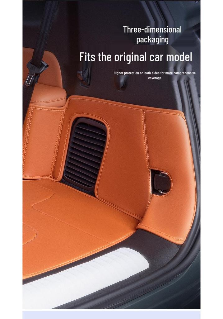 Wey Lanshan Custom Trunk Mat: Fits 25 Models, Full Coverage for Car Interiors