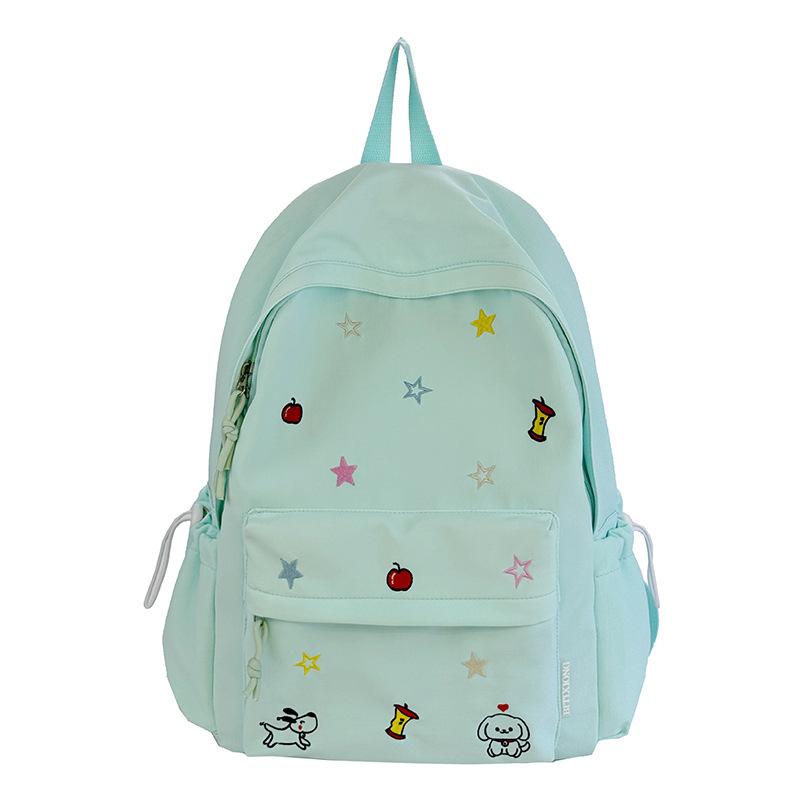 Schoolbag New Small, Fresh and Large-capacity Backpack for Junior High School Students Women's Japanese Lightweight and Versatile Schoolbag Going