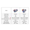 10pc SPL-42 2 In 4 Out Mini Quick Fast Wire Connector Universal Wiring Cable Connector Push-in Conductor Terminal Block LED Lamp