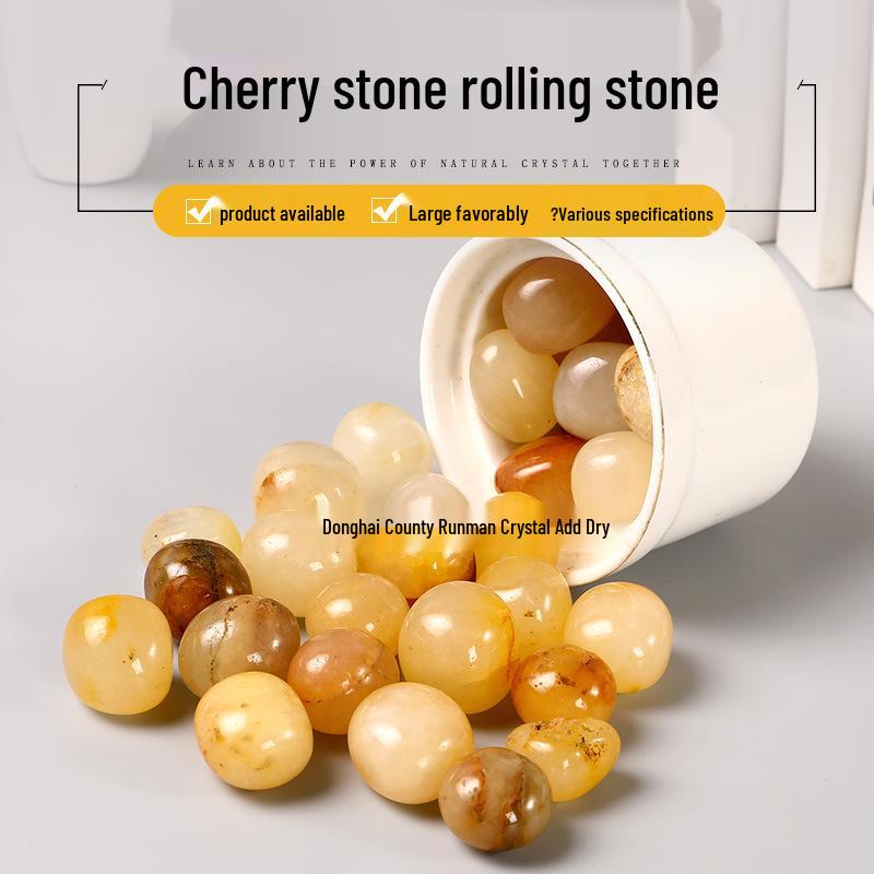 

Polished Agate Gravel for Potted Plants and Garden Decoration 15-20mm, 100g