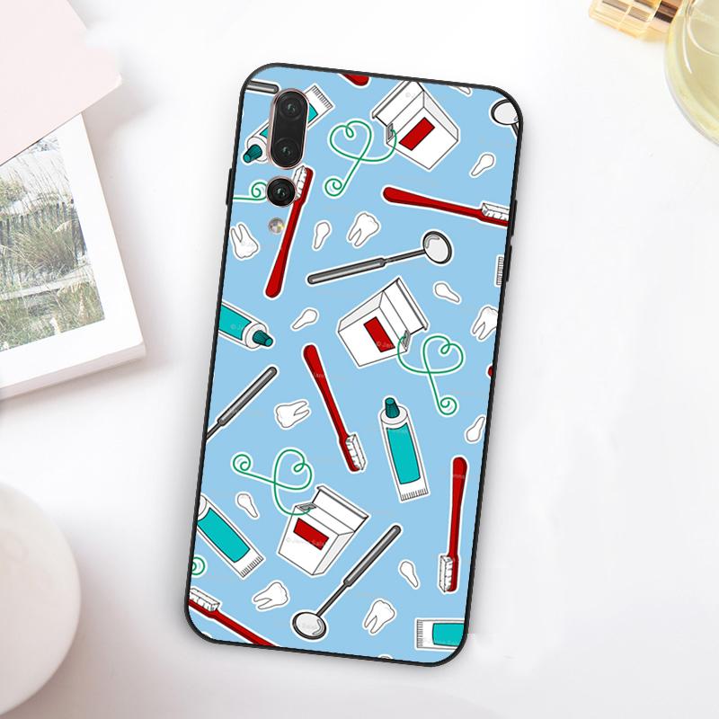 Dentist Tooth Dental Hygienist For Huawei Nova Y60 Y70 Y90 Y72 Y73 Y61 Y91 7i 8i 11i 12i 12s 9 10 SE P20 P30 P40 Lite Case