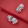 Sterling Silver 999 Pixiu Wealth Beads: Zodiac Luck Bracelet DIY Accessory