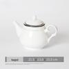 Leyongtu Ceramic Teapot with Handle and Lid, 850ml