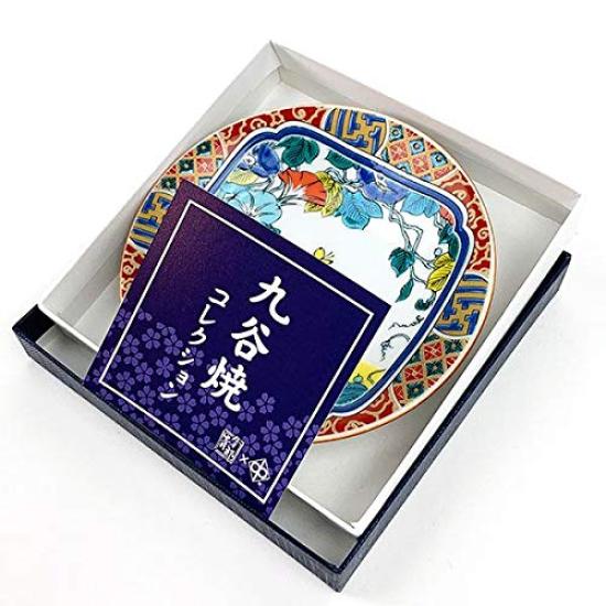 Kinsho Pottery Kutani Ware Small Shozo Colored Gold Made in Multi "Doraemon" Plate, Style, Brocade, 008149, Japan, 12cm,