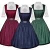 Oktoberfest Maid Dress: European & American Style Lace Apron, Short Sleeve Women's Three-Piece Set, 2025 Collection