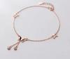 Hollow Butterfly Anklet Adjustable Chain Beach Style Foot Bracelet Lightweight Metal Charm Jewelry for Women Girls Summer Accessories