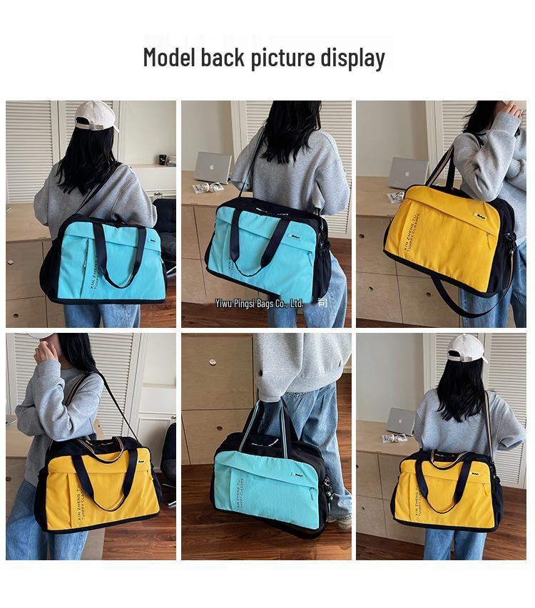 Unisex Large Capacity Travel Bag - Portable Crossbody for Business Trips & Fitness