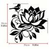 Metal Wall Art of Lotus and Bird Elegant Home Decor for Living Room Bedroom Nature Style Gift
