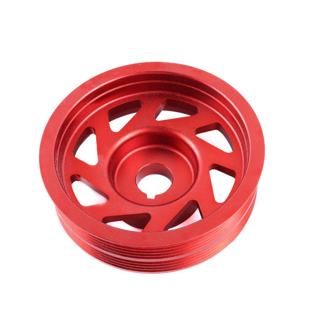 Crankshafts Pulleys Aluminum Lightweight Auto Parts For Impreza 1993-2011 For WRX 2002-2011 For STI For Legacy For Forester