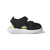 Adidas Water Sandal Abrasion Resistant Low top Baby & Toddler Shoes Black Yellow Infant And Toddler GX2478