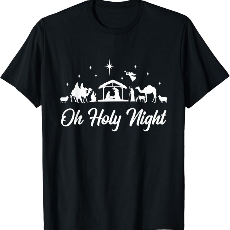 

Nativity Scene Funny T Shirt 5XL різнокольоровий