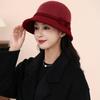 Hepburn Style Korean Fisherman Hat - Elegant Bowknot Face-Slimming Bucket Hat for Women