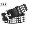 Cintura Stile Rock Punk con Borchie Quadrate Regolabile Accessorio Borchiato Cintura Donna Ragazze Accessori Scena Gotica Retro