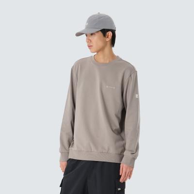 SNOWPEAK Land Essential Sweatshirt Fog Gray (S26SMFHT50)