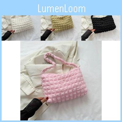 Stilvolle lässige Pendler-Tragetasche für Damen mit einzigartigem ästhetischem Design in Schwarz, Weiß, Gelb oder Pink