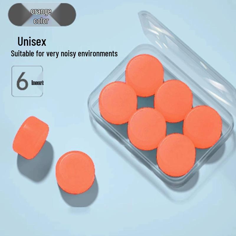 Disposable Silicone Earplugs: Sleep & Study Soundproofing for Snoring & Noise Reduction