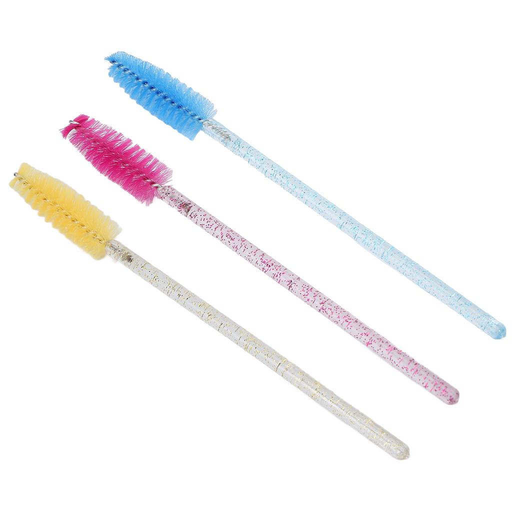 50Pcs/Pack Disposable Eyelash Mascara Brushes Wands Bendable Superfine  for EyeLash Extension M