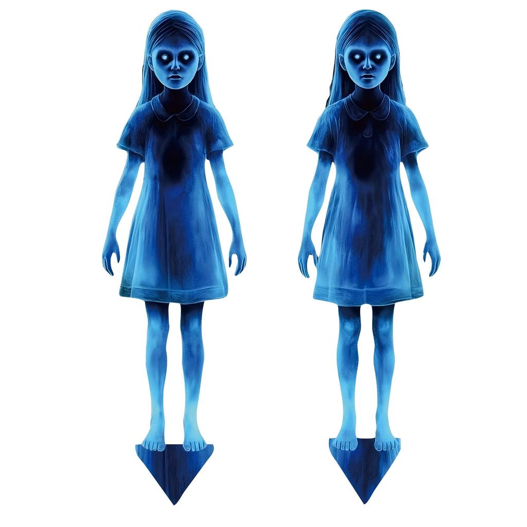 Halloween Decorative Items, Twin Decorative Items For Courtyard Horror, Outdoor Creative Decorative Items 2D