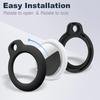 Case for Apple Air tag Holder with Strap, Hard PC Anti-Drop Airtags Key Chain Hard PC AntiDrop Airtags Key Chain Air tag Bumper