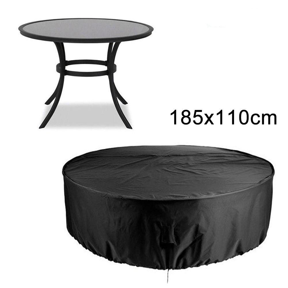 Garden Patio Round Table Cover Large Water Resistant Outdoor Furniture At Affordable S Free Real Reviews With Photos Joom Outdoor Table Furniture Cover, Outdoor Round Table Cover Waterproof