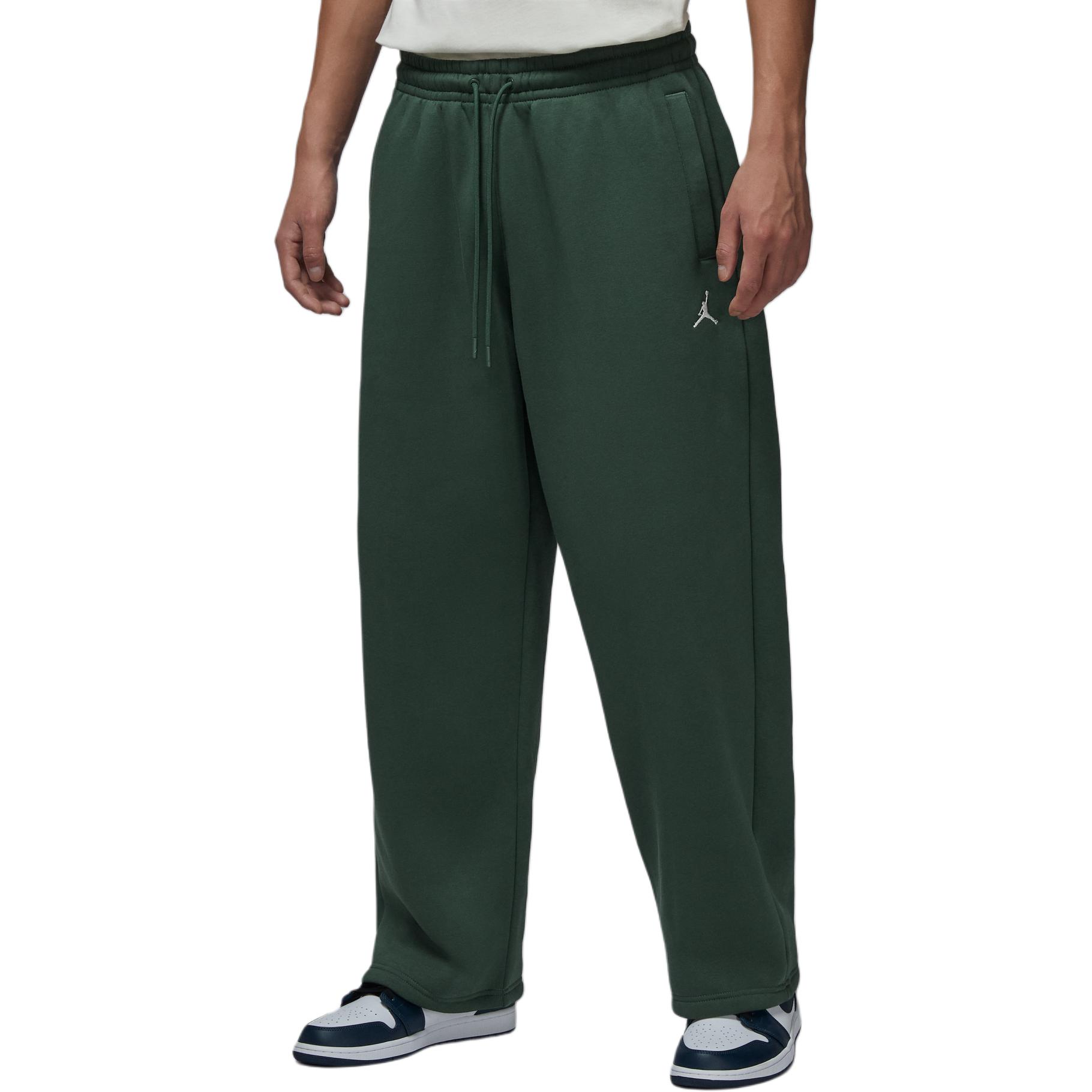 

Jordan Casual Simple Comfortable Lace-Up Knitted Sports Pants Men bottoms Midnight-Green Sail IB7239-316 XL